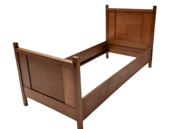 Hendrik Wouda Art Deco Modernist Single Bed for Pander, 1924